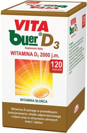 Vita Buer D3 2000 120 kaps.