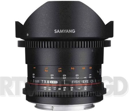 Samyang 8mm T3.8 Fish-eye CS II (Mikro 4/3)
