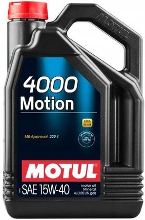 Motul 4000 Motion 15W40 4L