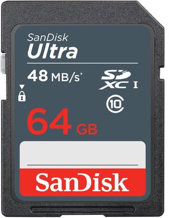 SanDisk Ultra SDXC 64GB UHS-I (SDSDUNB-064G-GN3IN)