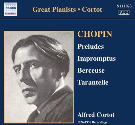 Cortot Alfred - Chopin Prel Imp Cort (CD)