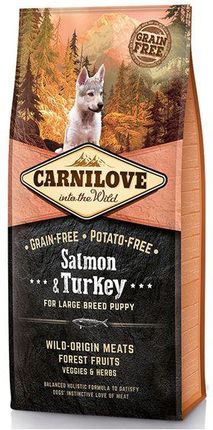 Carnilove Salmon&Turkey For Large Breed Puppy 12Kg