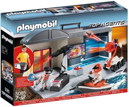 Playmobil Przenośna kwatera agentów (5085)