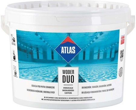 Atlas Hydroizolacja Woder Duo 16kg