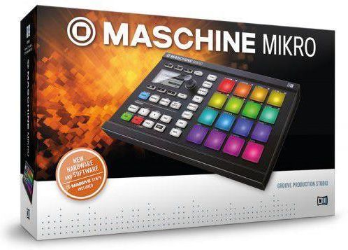 DJ機材 Native Instruments MASCHINE MIKRO MK2 ID Mikser DJ Native Instruments MASCHINE MIKRO MK2 Czarny