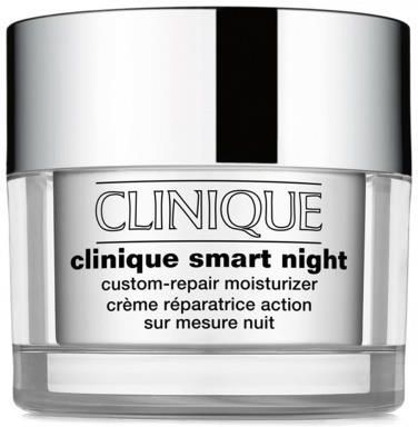 Clinique Smart Night Custom-Repair Moisturizer krem na noc do cery mieszanej i suchej 50ml