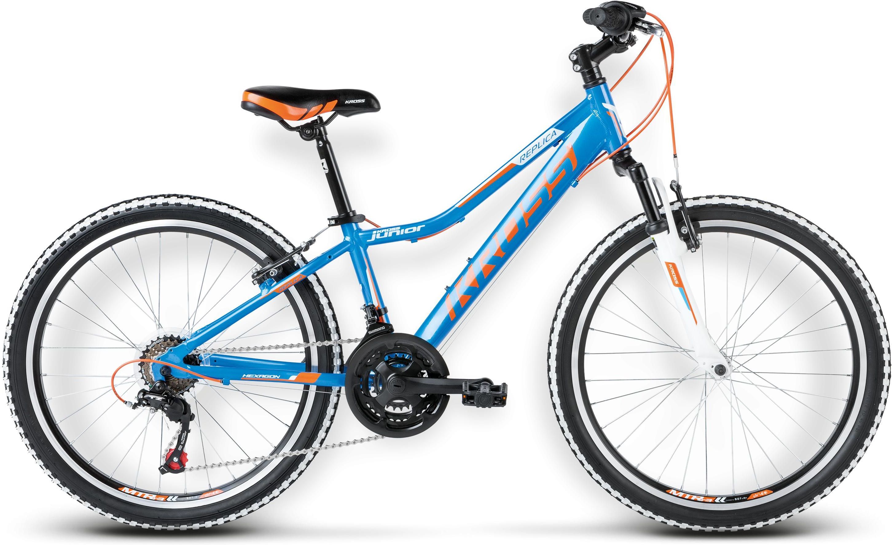 Rower Kross Hexagon Replica Niebieski Pomarańczowy 2016 Rowery