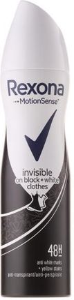 Rexona Antyperspirant w Aerozolu Invisible Black  and  White 150ml
