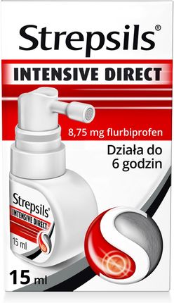 Strepsils Intensive Direct spray na ból gardła 15ml