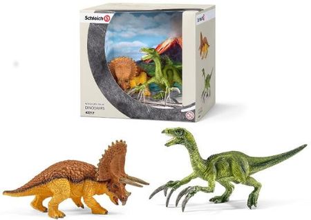Schleich Dinozaury Terizinozaur Młody I Triceratops Młody 42217