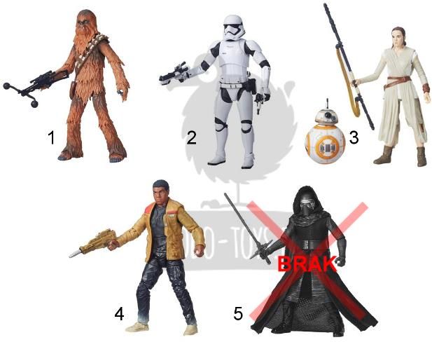 Star Wars E7 - Personaggio Finn, 30 cm