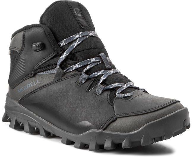 Buty trekkingowe Trekkingi MERRELL - Fraxion Thermo 6 Waterproof J32509 Black - Ceny i opinie