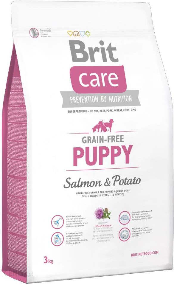  Brit Care Grain-free Puppy Salmon & Potato 3kg
