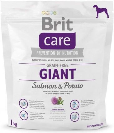 Brit Care Grain Free Giant Salmon&Potato 1Kg