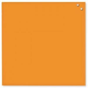 Naga Szklana tablica magnetyczna pomarańcz 45x45 (10730)