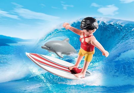 Playmobil 5372 Special Plus Surfer z delfinem
