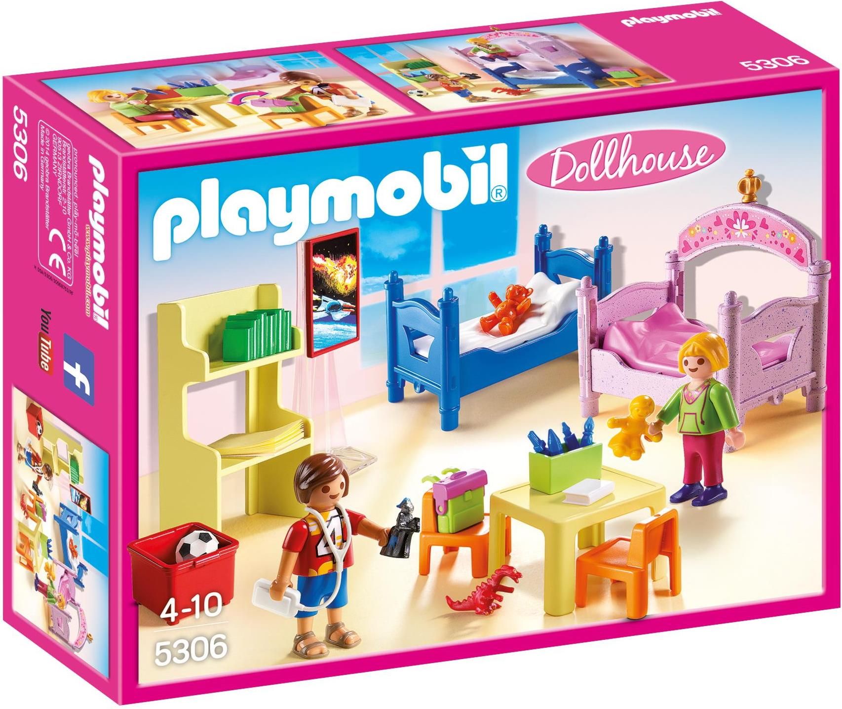 Playmobil Dollhouse Kolorowy Pokój Dziecięcy 5306