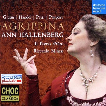 Hallenberg,Ann Agrippina - Opera Arias By Graun / Handel (CD)