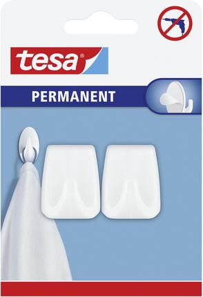 Tesa Haczyk permanentny "L" kwadratowy biały