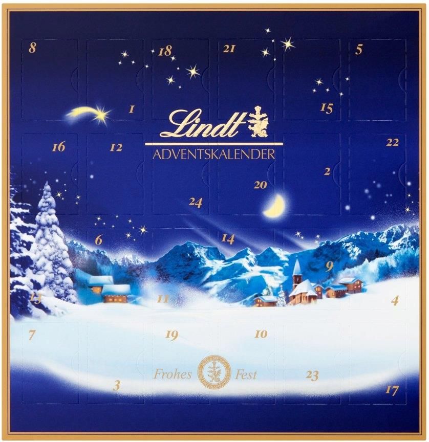 Lindt Kalendarz Adwentowy Z Czekoladkami 115G