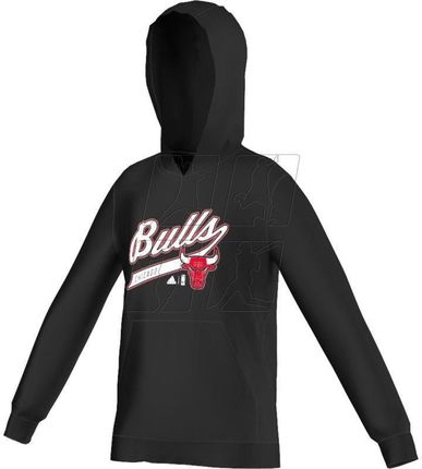 Bluza adidas Y GFX Team Hood Chicago Bulls Junior F96472