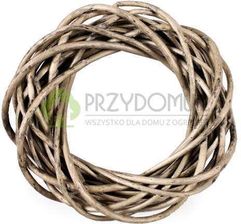 Zdjęcie Tin Tours Wianek Wiklinowy Szary Średnica 15 Cm 7633 - Ustroń
