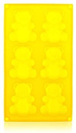 Banquet Silikonowa Forma Do Pieczenia, Misie 31X18X2 Cm Culinaria Yellow 3120175Y