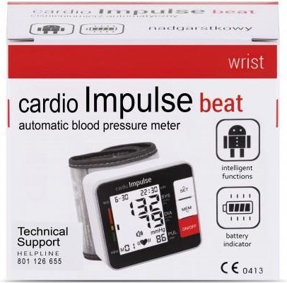PMT Cardio Impulse Beat Ciśnieniomierz Nadgarstkowy 1 szt.