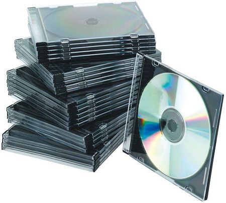 Q-Connect Pudełko Slim na CD/DVD (KF02210)