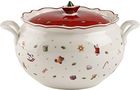 Villeroy & Boch Toy'S Delight Miska do Zupy z Uchwytami, Biały/Czerwony, 3 l