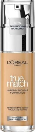 L'Oreal Paris True Match Podkład W5 Warm Undertone/Golden Sand 30 ml