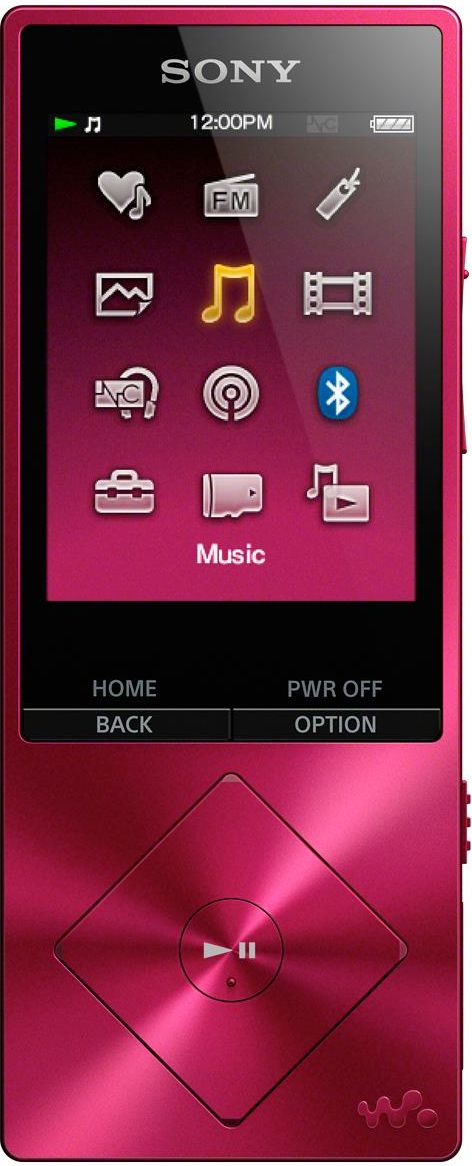 SONY ＮＷ- A25 Sony NW-A25 16GB Hi-Res Audio Walkman MP3 Player (Bordeaux