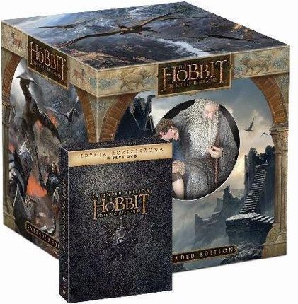 Hobbit: Bitwa pięciu armii (wydanie rozszerzone z figurką) (DVD)