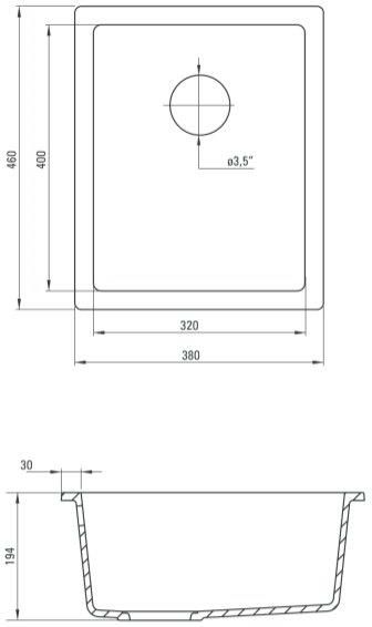 фото Кухонна мийка Deante Corda ZQA G10B 2