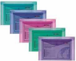 Zdjęcie Snopake Teczka kopertowa A4 mix (5szt) - Mosina