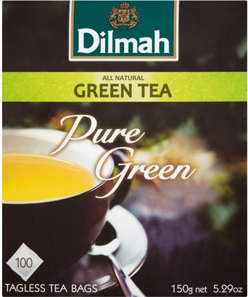 Dilmah Pure Green Zielona Herbata 150g 100t.