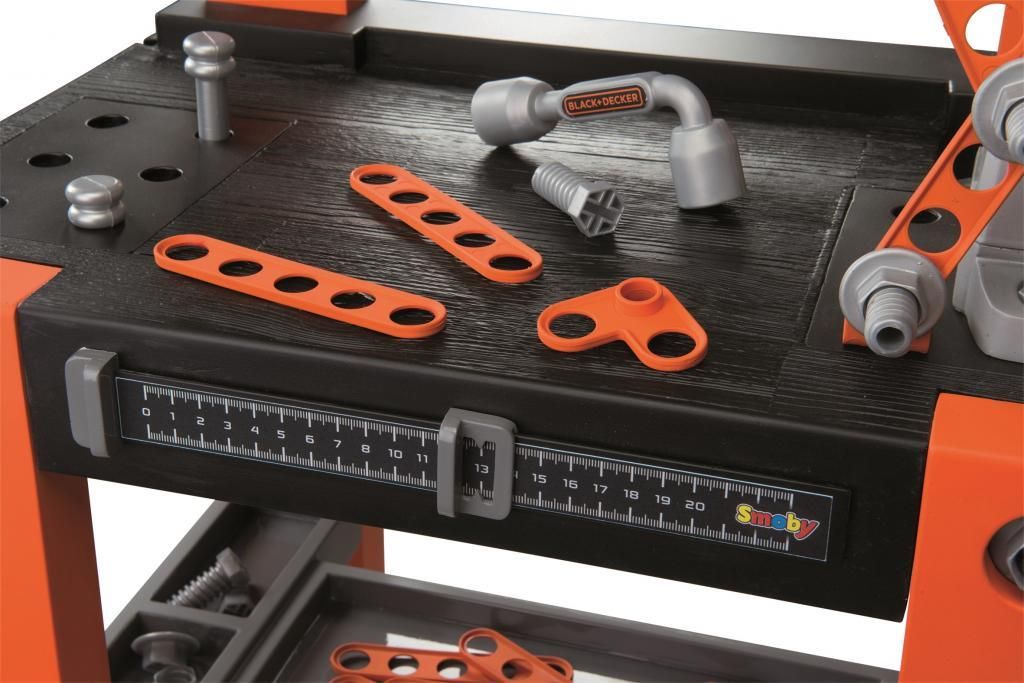 Smoby Black + Decker Bricolo One Workbench and Roleplay Tools