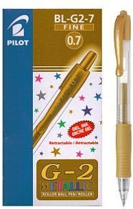 PILOT Długopis żelowy G2 Metalic złoty 83608536
