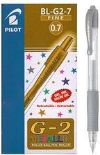Zdjęcie PILOT Długopis żelowy G2 Metallic srebrny 83608538 - Gdańsk