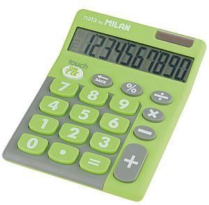 MILAN Kalkulator 10 pozycyjny Touch Duo zielony 83611349