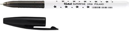 TOMA Długopis Superfine 0,5mm czar. (20szt) 