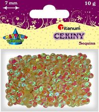 Zdjęcie TITANUM Cekiny 7 mm tęczowe białe 304639 83615984 - Płock