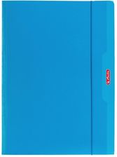 Zdjęcie Teczka A4 z gumką niebieski Color Blocking  - Stęszew