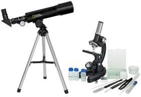 BRESSER National Geographic Zestaw teleskop/mikroskop