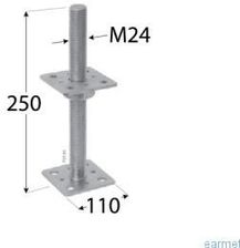 Domax Psr 110 110x250 M24