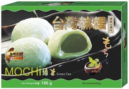 Mochi Ryżowe Ciasteczka Z Zieloną Herbatą 180G