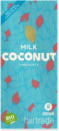 Oxfam Czekolada Mleczna Z Płatkami Kokosowymi Fair Trade Bio 100g