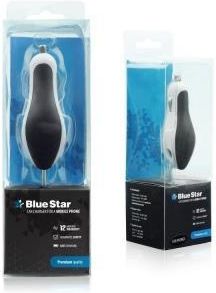 Blue Star Ładowarka Samochodowa Premium 2 Do Apple Iphone 3 / 4 Czarno-Biała (SAMIPH32)