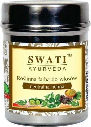 Swati Roślinna Farba do Włosów Naturalna Henna 150g