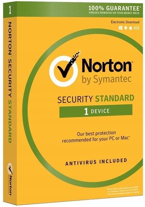 Symantec Norton Security Standard 3.0 1U 1Rok (21357596) - zdjęcie 1 Symantec Norton Security Standard 3.0 1U 1Rok (21357596)